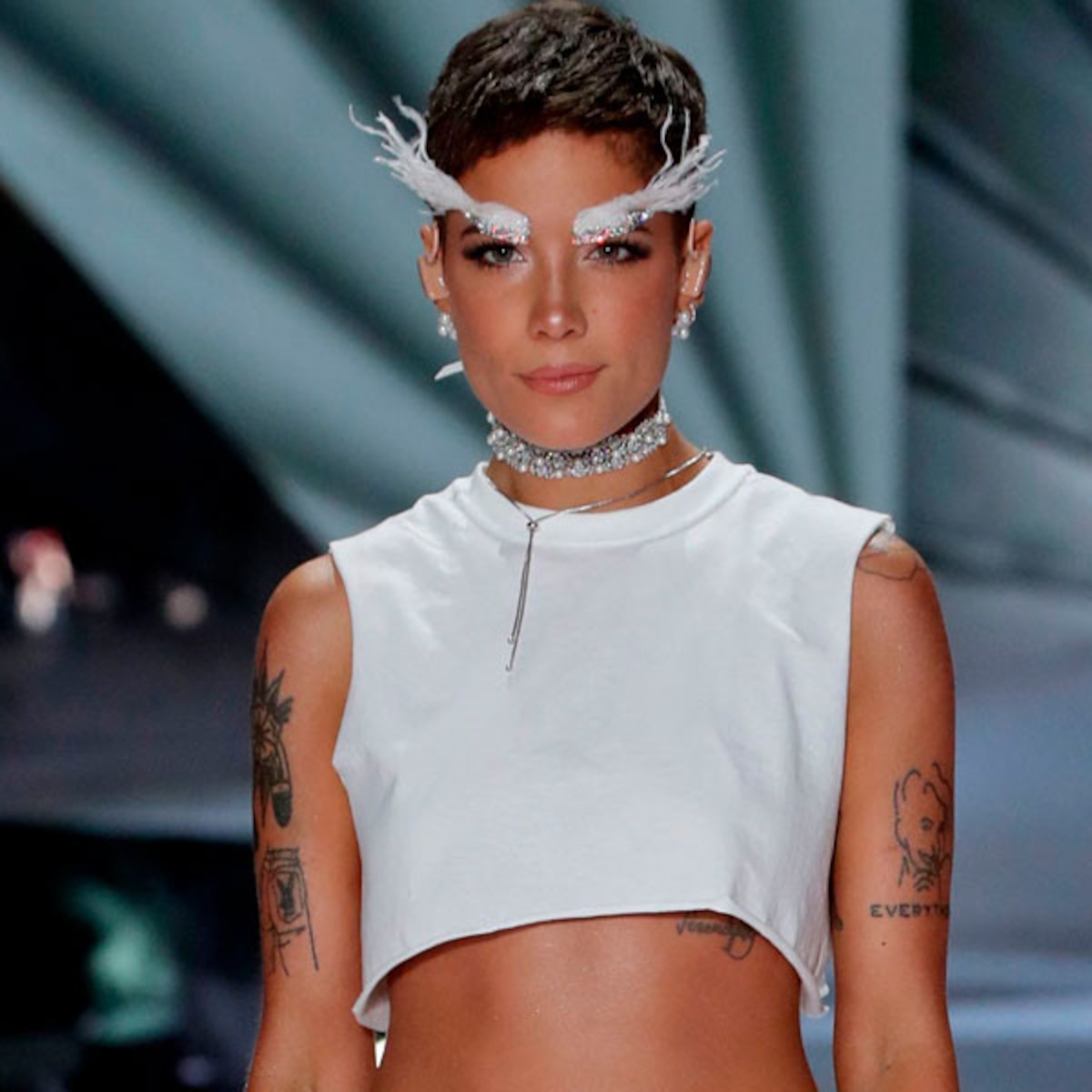 Halsey Channels Her Inner Angel At The Victoria S Secret Fashion